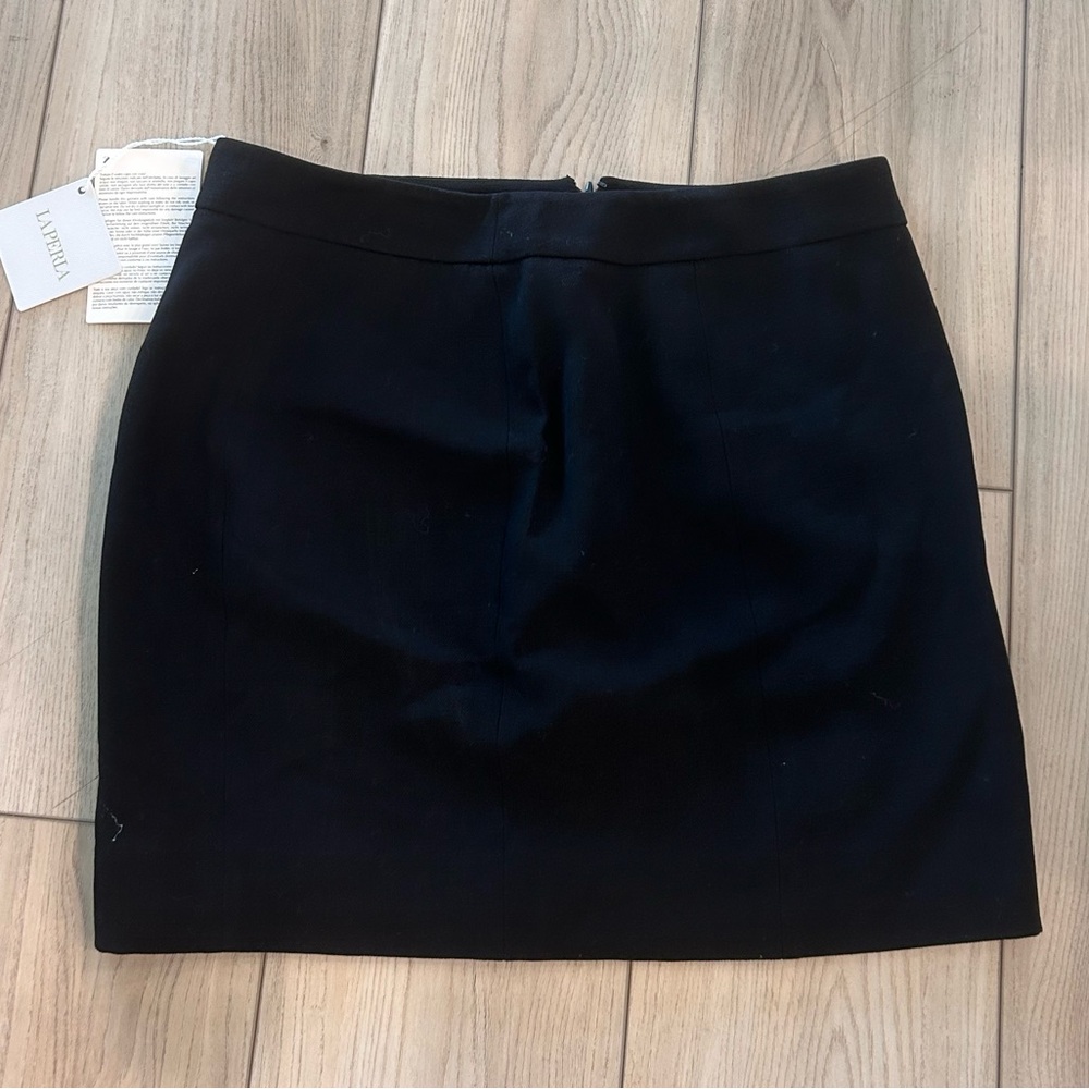 La Perla Black A Line Mini Skirt NWT